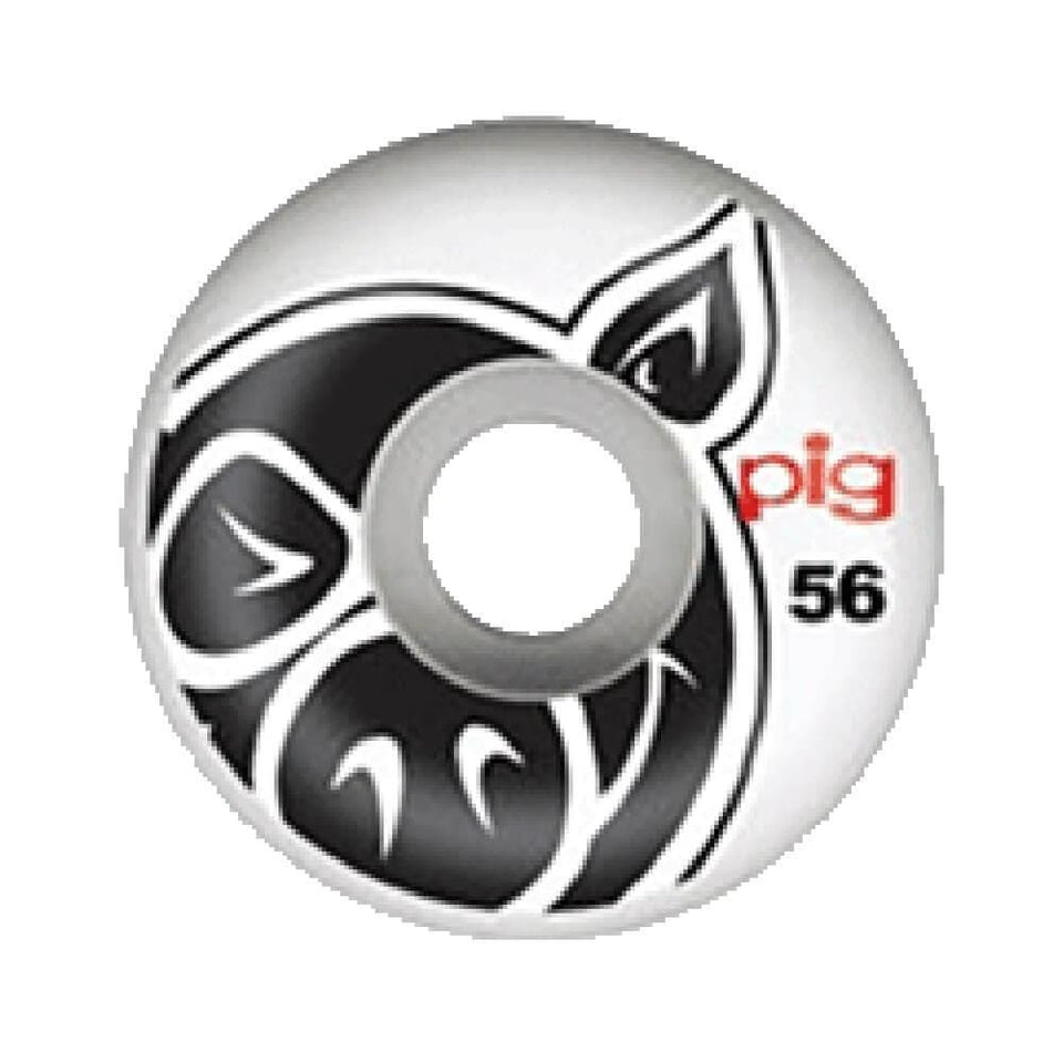 Pig Skateboard wheels Proline Head Natural 56mm 99a - Set of 4 - 50-50 Skate Shop