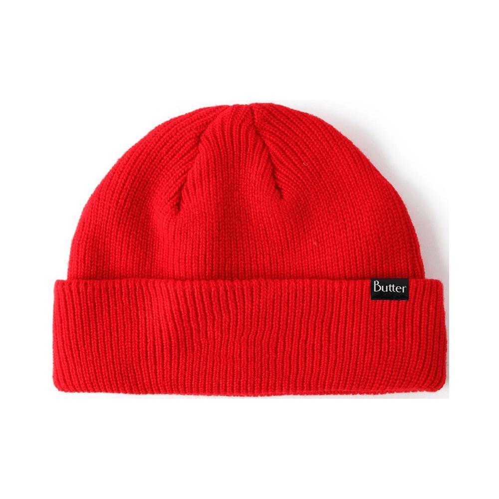 Butter Goods Wharfie Beanie Red - 50-50 Skate Shop