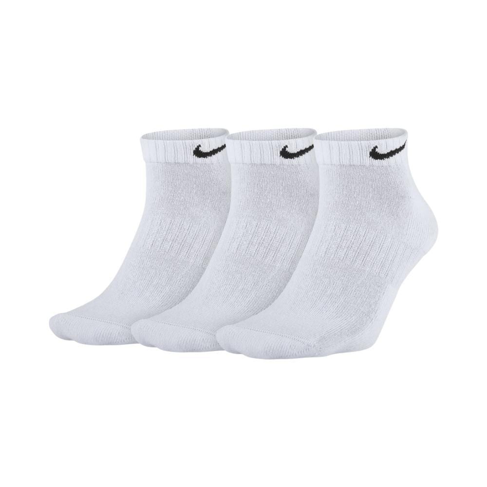 Nike SB Skate Everyday Cushion Low Training Socks White 3 Pack - 50-50 Skate Shop