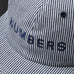 Numbers Edition Wordmark 6 Panel Hat Denim - 50-50 Skate Shop