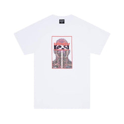 Hockey Skate Nerves Tee White - 50-50 Skate Shop