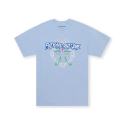 Fucking Awesome Skate Eyes Tee Chambray - 50-50 Skate Shop