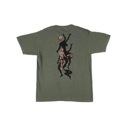 Welcome Skate The Magician Garment Dyed Tee Moss - 50-50 Skate Shop