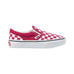 Vans Kids Classic Slip On (Checkerboard) Cerise True White - 50-50 Skate Shop