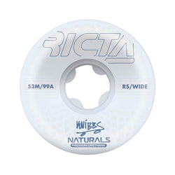 Ricta Skateboard Wheels Knibbs Reflective Naturals Wide 53mm 99A - Set of 4 - 50-50 Skate Shop
