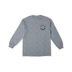 Anti Hero Skate Long Sleeve Tee Pocket Pigeon Round Grey - 50-50 Skate Shop