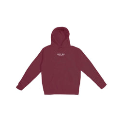 Hotel Blue Skate Logo Pullover Hoodie Maroon - 50-50 Skate Shop