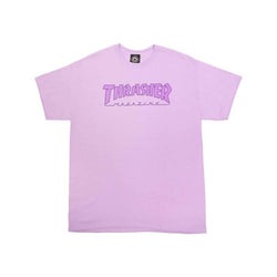 Thrasher Skate Outlined Tee Orchid - 50-50 Skate Shop