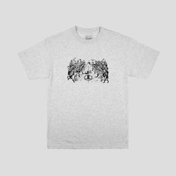 Passport Skate Low Life L.L.F.C Tee Ash - 50-50 Skate Shop