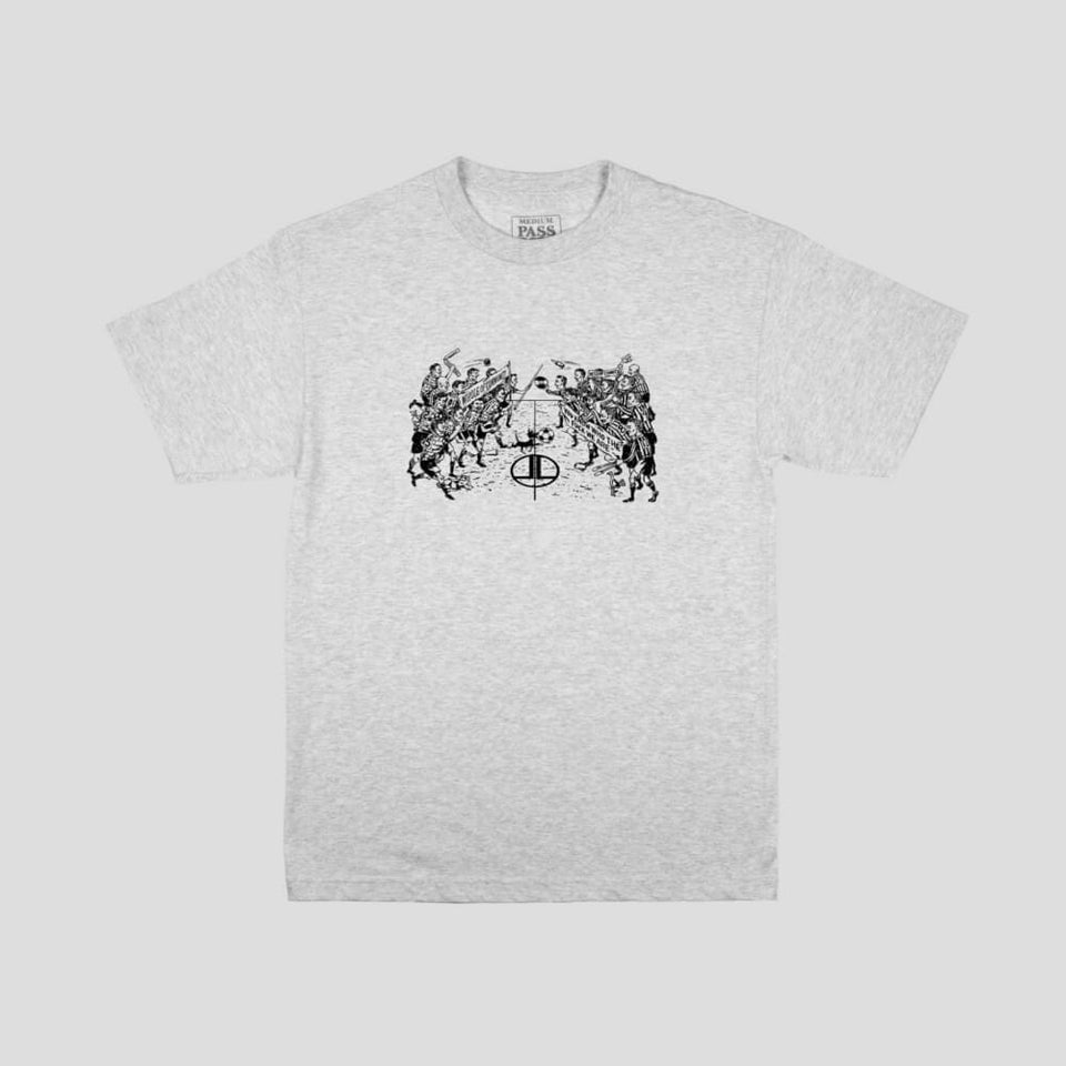 Passport Skate Low Life L.L.F.C Tee Ash - 50-50 Skate Shop