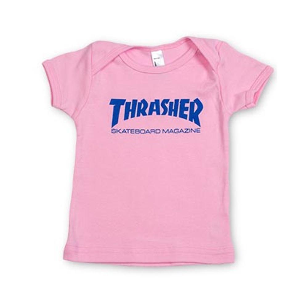 Thrasher Skate Mag Infant Tee Pink - 50-50 Skate Shop
