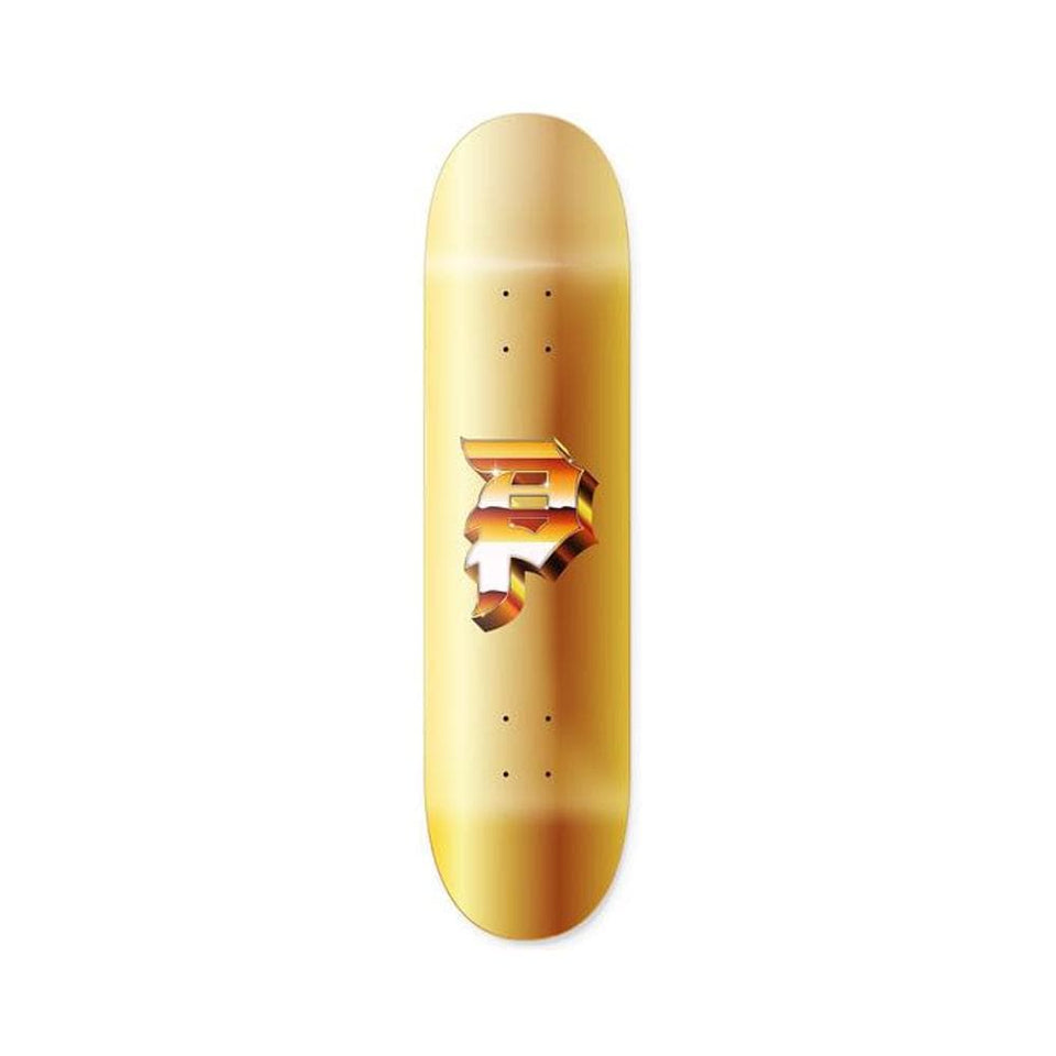Primitive Skateboard Deck Heavyweight Dirty P Gold 8.0" x 31.5" - 50-50 Skate Shop