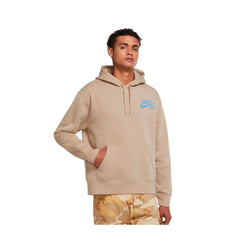 Nike SB Icon Hoodie Pullover Khaki Dutch Blue - 50-50 Skate Shop
