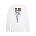 Fucking Awesome Wizards Long Sleeve Tee White - 50-50 Skate Shop