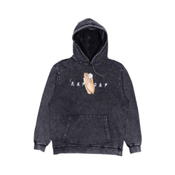 Ripndip Hoodie Chaos Embroidered Black Mineral Wash - 50-50 Skate Shop