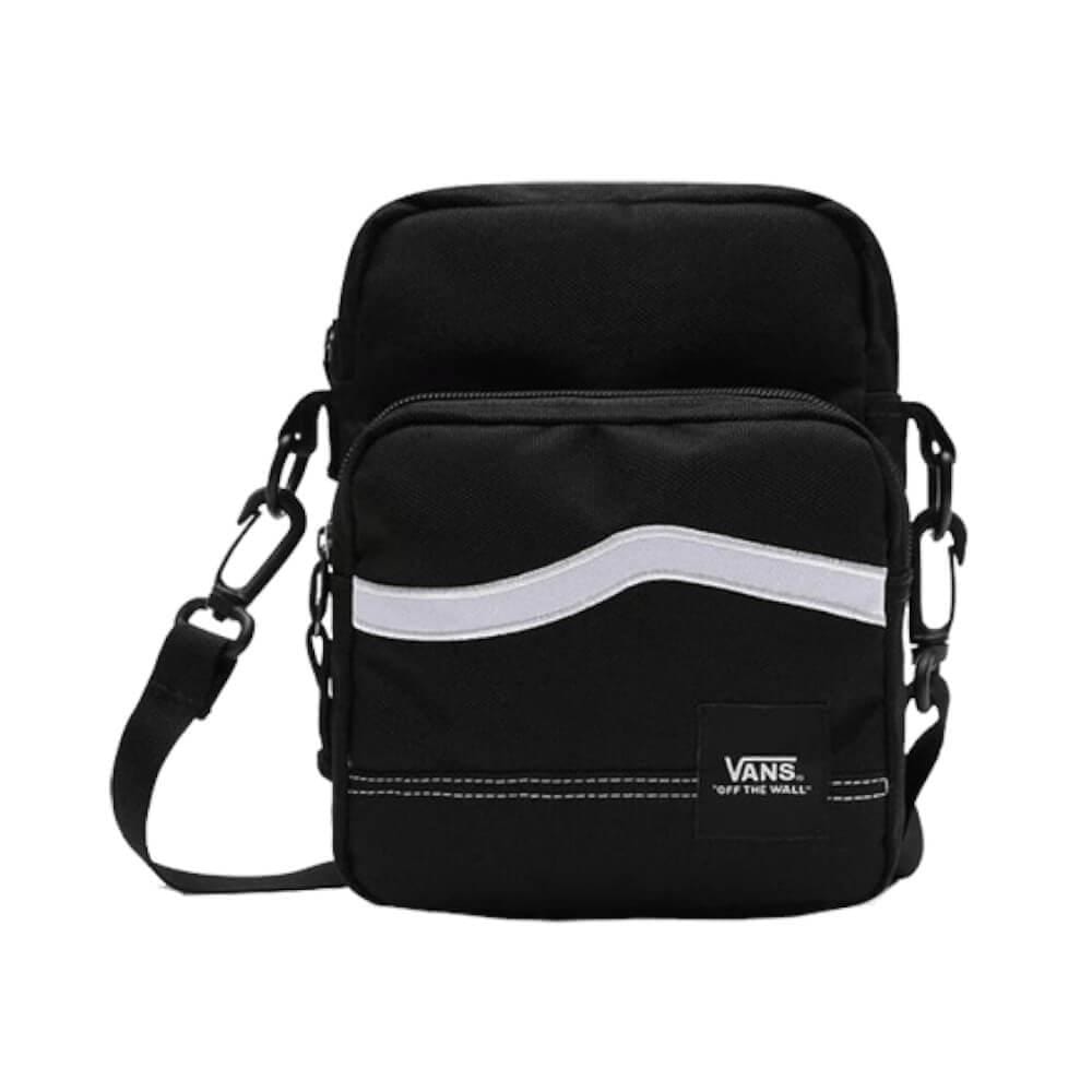 Vans Construct Shoulder Bag Black White - 50-50 Skate Shop