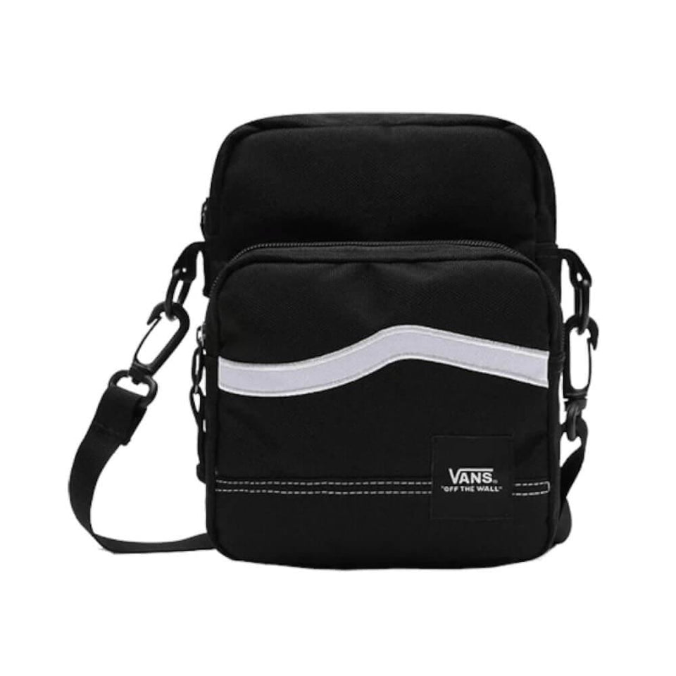 Vans Construct Shoulder Bag Black White - 50-50 Skate Shop