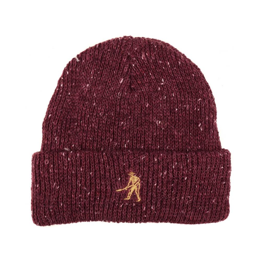 Passport Workers Beanie Maroon Speckle - 50-50 Skate Shop