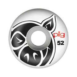 Pig Skateboard wheels Proline Head Natural 52mm 99a - Set of 4 - 50-50 Skate Shop