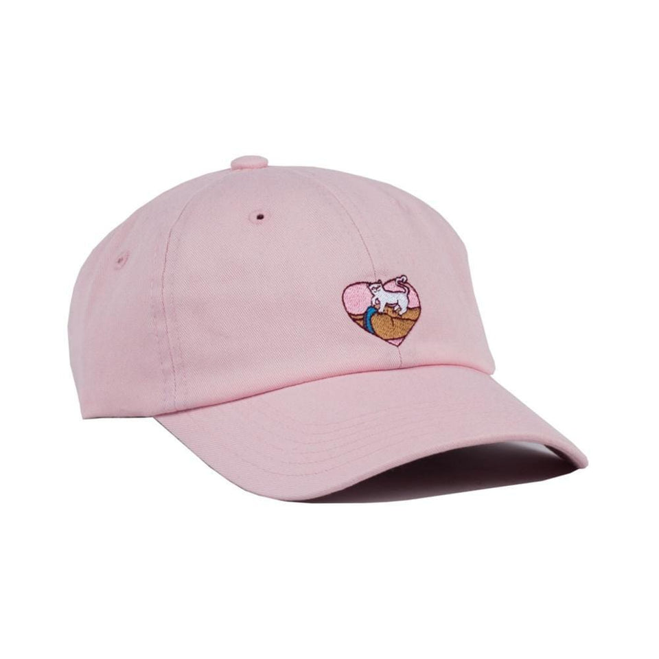 Ripndip I Knead You Dad Hat Strap Back Pink - 50-50 Skate Shop