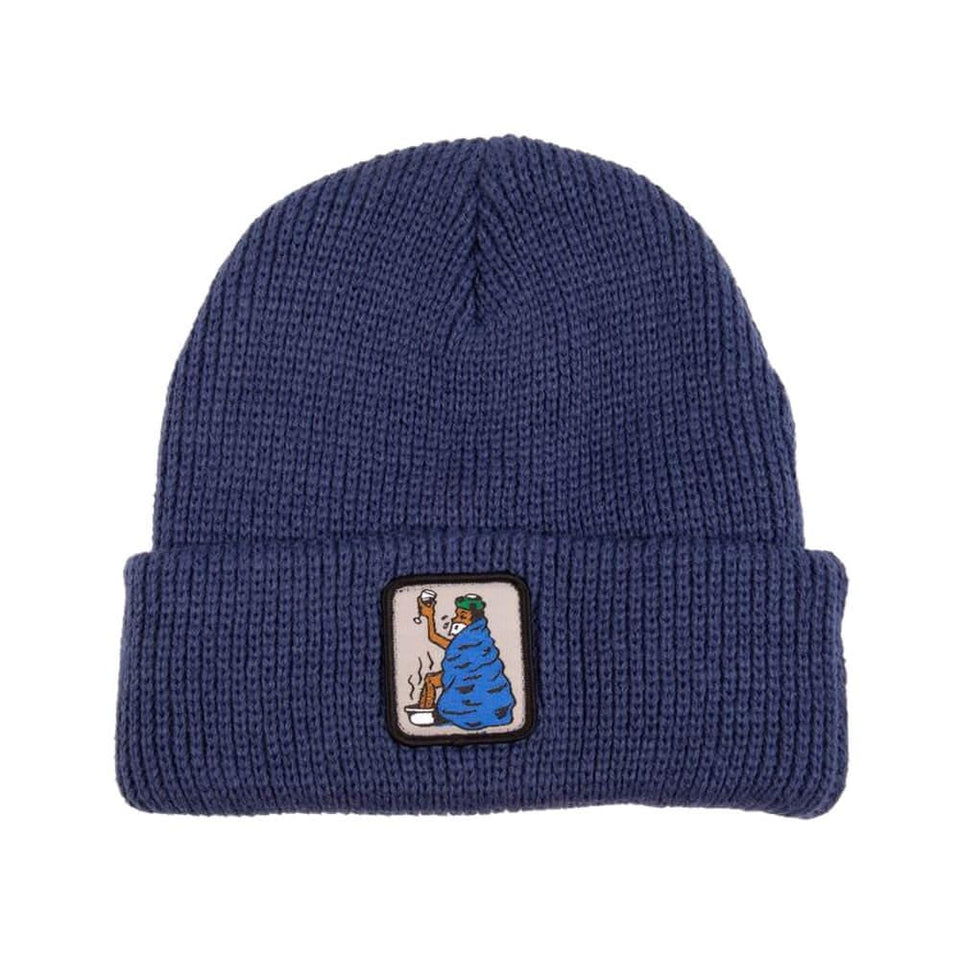 Passport Skate Cold Out Beanie Navy - 50-50 Skate Shop