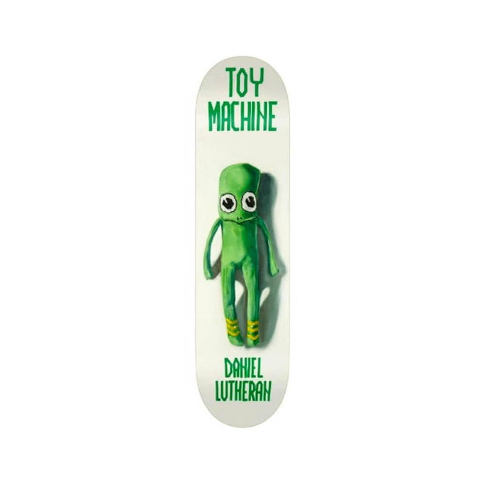 Toy Machine Skateboard Deck Doll 8.0" x 31.84" Dan Lutheran 14.25" WB - 50-50 Skate Shop