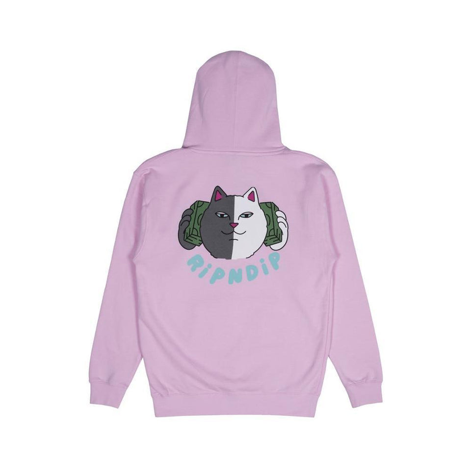 Ripndip Money Talks Hoodie Light Pink - 50-50 Skate Shop