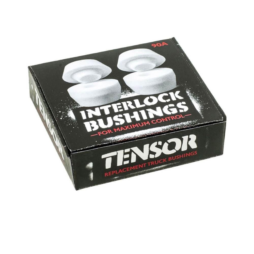 Tensor Bushings 90A White - Set of 4 - 50-50 Skate Shop