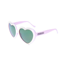 Happy Hour x Moxi Rollerskates Sunglasses Heart Ons Matte Pink - 50-50 Skate Shop