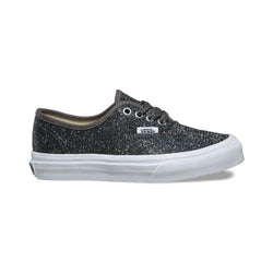 Vans Kids Authentic (Lurex Glitter) Black True White - 50-50 Skate Shop