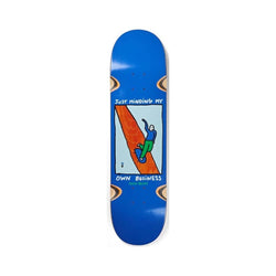 Polar Skateboard Deck Just Minding My Own Business Wheel Wells 8.25