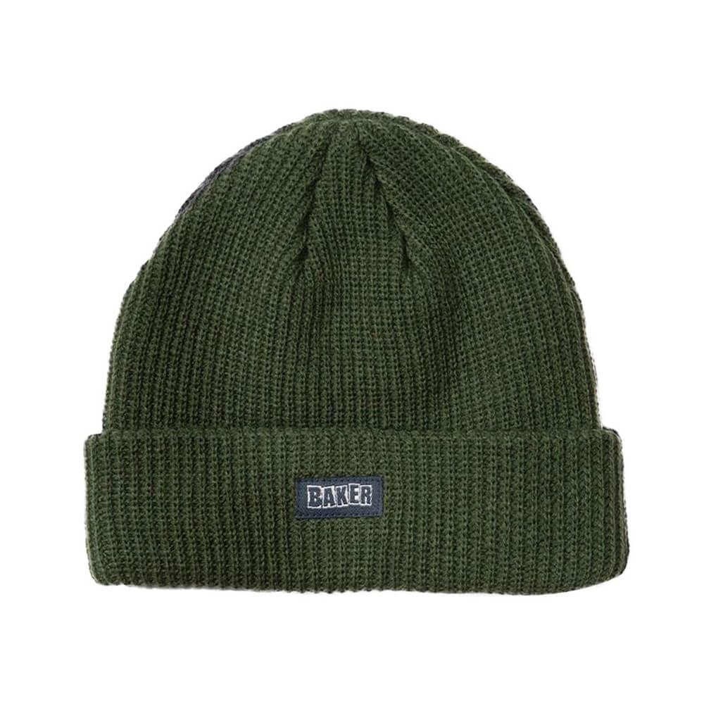 Baker Beanie Ribbon Forest Green - 50-50 Skate Shop