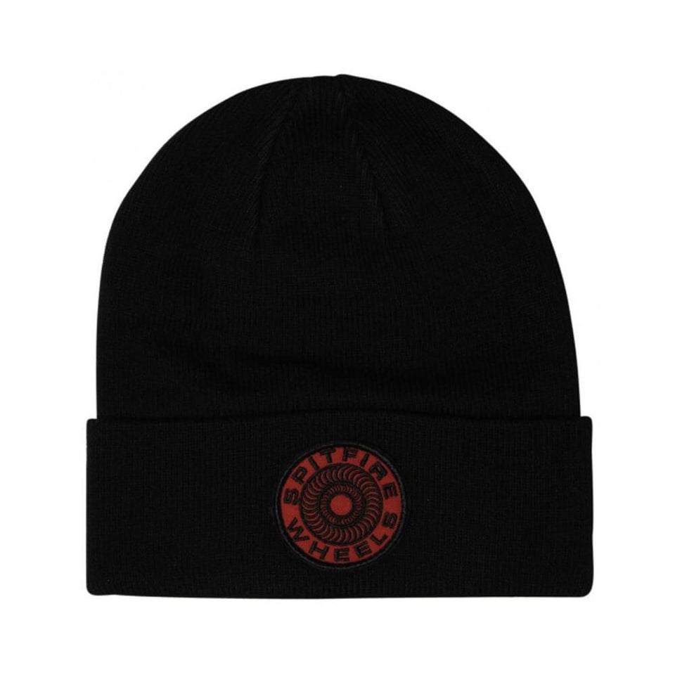 Spitfire Beanie Classic 87 Swirl Black Red - 50-50 Skate Shop