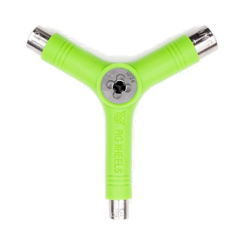 Pig Skateboard T Tool Green - 50-50 Skate Shop