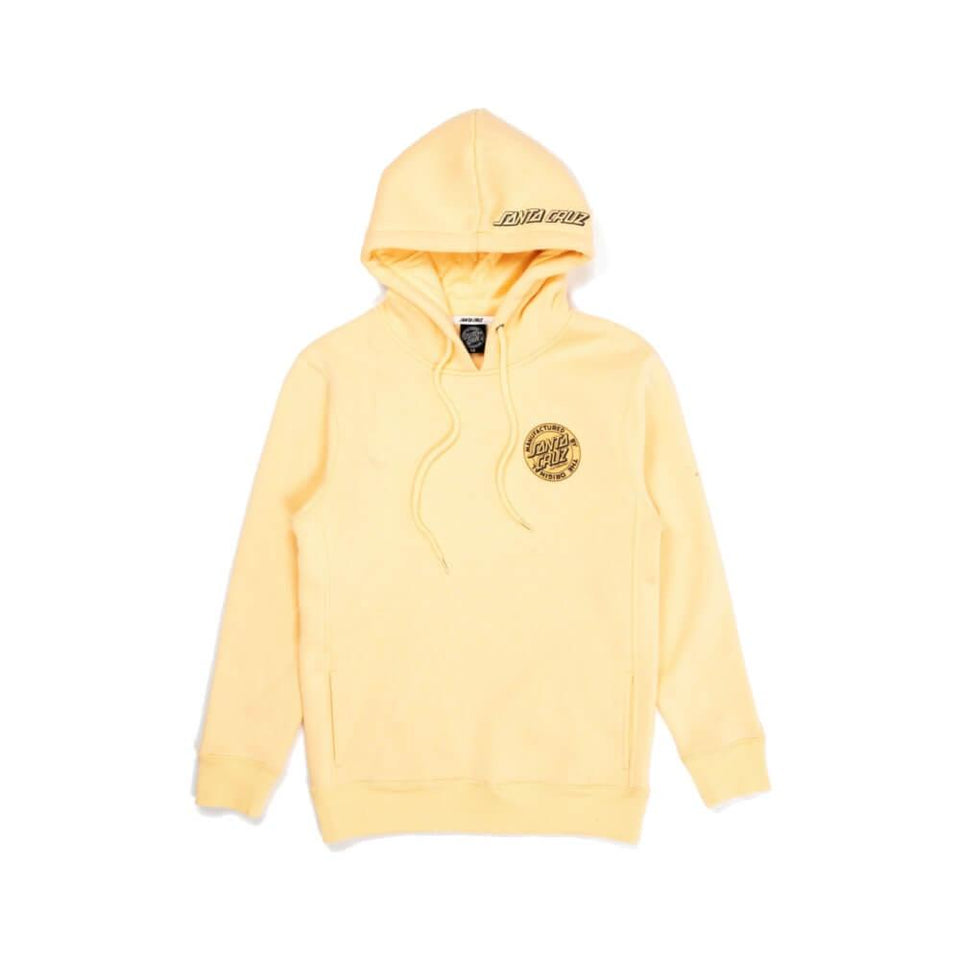 Santa Cruz Youth MFG Dot Pop Hoodie Impal Yellow - 50-50 Skate Shop