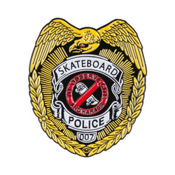Powell Peralta Lapel Pin Skateboard Police - 50-50 Skate Shop