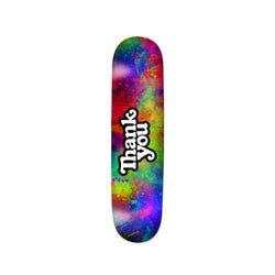 Thank You Skateboard Deck Colour Burst 8.125