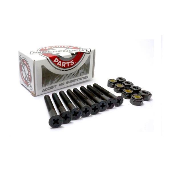 Independent 1 1/2 Black Phillips Hardware - 50-50 Skate Shop