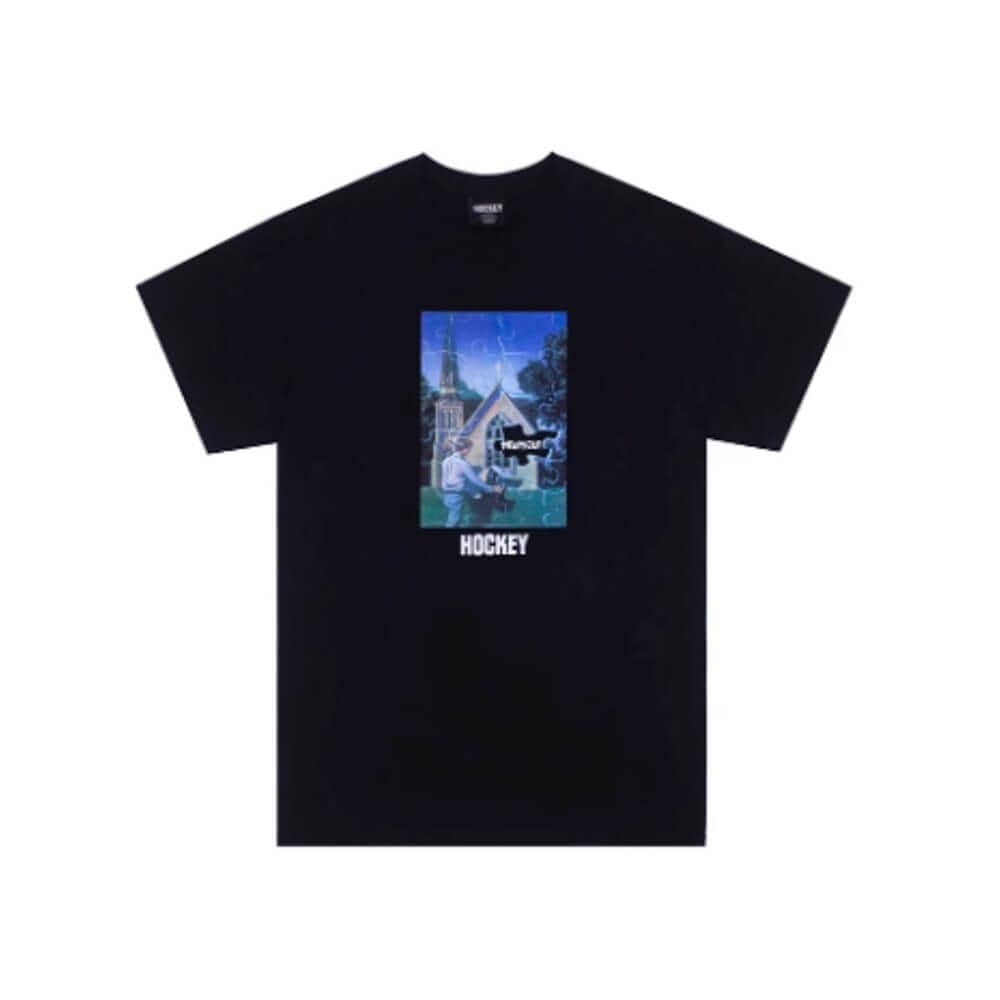 Hockey Skate Hellhole Tee Black - 50-50 Skate Shop