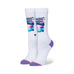 Stance Womens Permanent Vacation Socks White - 50-50 Skate Shop