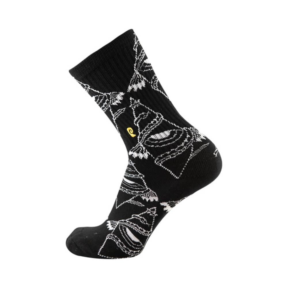 Psockadelic Socks Bohemian Eye Black - 50-50 Skate Shop