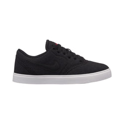 Nike SB Kids Check Canvas (GS) Black Black Team Red - 50-50 Skate Shop
