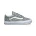 Vans Kids Old Skool (Lurex Glitter) Silver True White - 50-50 Skate Shop