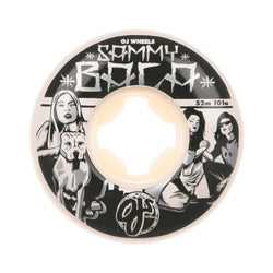 OJ Wheels Sammy Bacca EZ Edge 52mm 101A White - 50-50 Skate Shop
