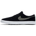 Nike SB Solarsoft Portmore II Suede Black Dark Grey White - 50-50 Skate Shop