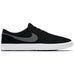 Nike SB Solarsoft Portmore II Suede Black Dark Grey White - 50-50 Skate Shop