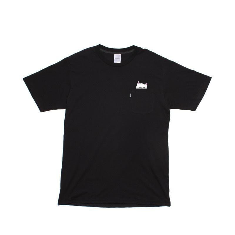 Ripndip Lord Nermal Pocket Tee Black - 50-50 Skate Shop