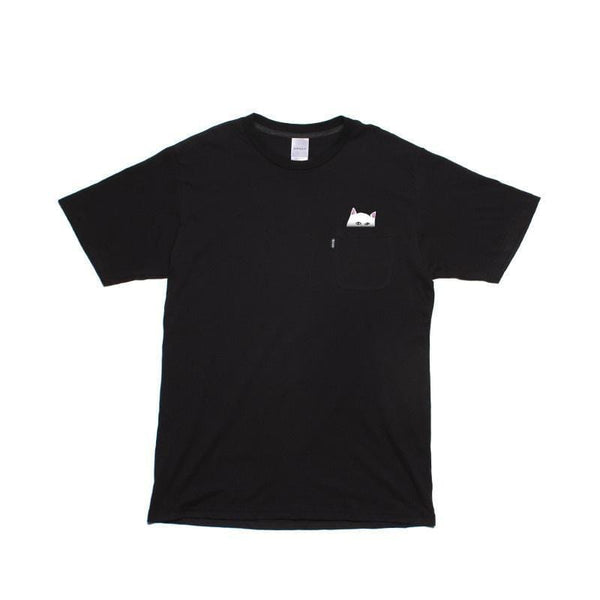 Ripndip Lord Nermal Pocket Tee Black - 50-50 Skate Shop