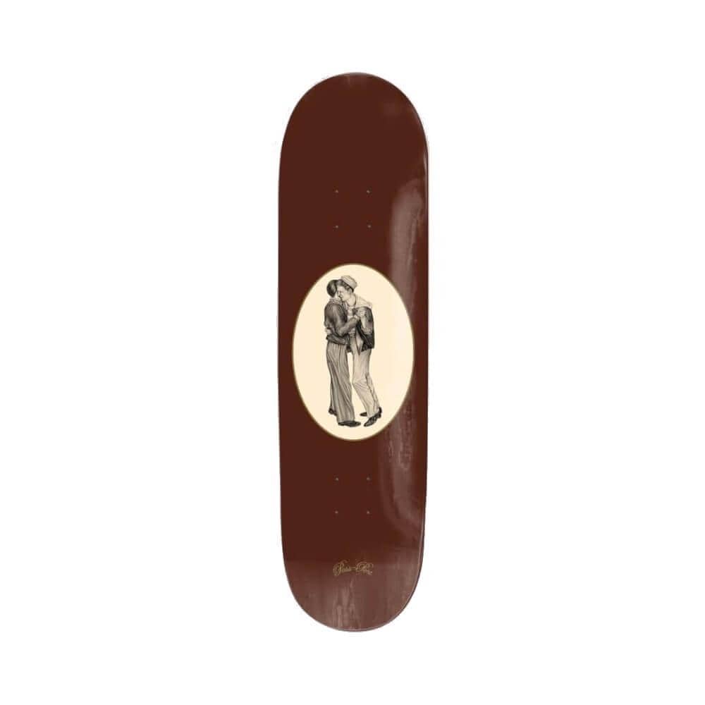 Passport Skateboard Deck Dancer Series 8.125" x 31.6" Brown 14.25" WB - 50-50 Skate Shop