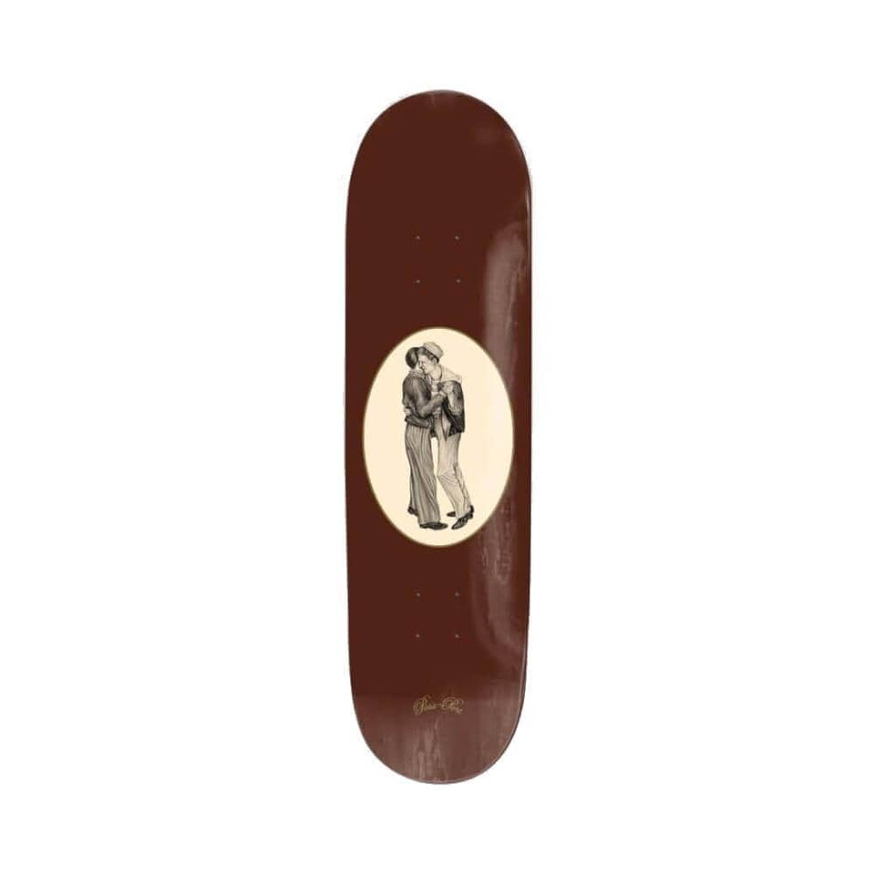Passport Skateboard Deck Dancer Series 8.125" x 31.6" Brown 14.25" WB - 50-50 Skate Shop